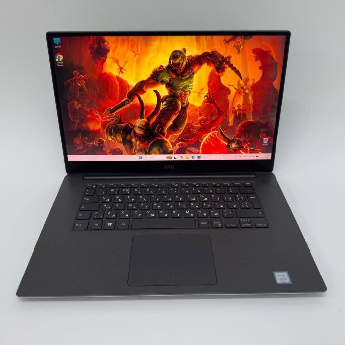 Мобільна робоча станція Dell Precision 5540 / 15,6" (1920x1080) IPS Touch / Intel Core i7-9750H (6 (12) ядер по 2,6 - 4,5 ГГц) / 32 ГБ DDR4 / 512 ГБ SSD / nVidia Quadro T2000, 4 ГБ GDDR5, 128-біт / WebCam б/в - зображення 3