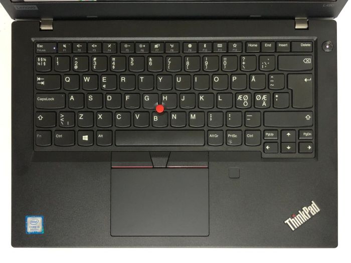 Ультрабук Б-клас Lenovo ThinkPad L490 / 14" (1920x1080) IPS / Intel Core i5-8265U (4 (8) ядра по 1.6 - 3.9 GHz) / 8 GB DDR4 / 256 GB SSD / AMD Radeon 535, 2 GB GDDR5, 64-bit / WebCam / Win 10 Pro б/в - зображення 8