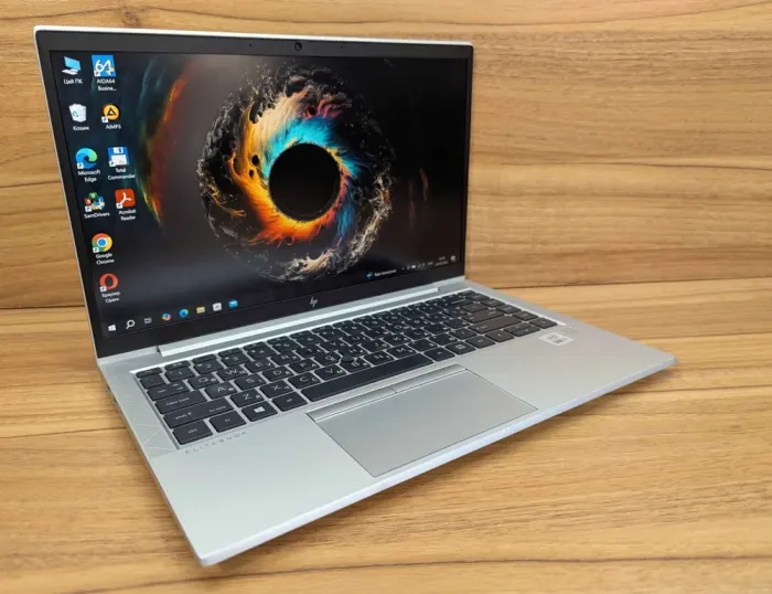 Ультрабук HP EliteBook 840 G7 / 14" (1920x1080) IPS / Intel Core i7-10610U (4 (8) ядра по 1.8 - 4.9 GHz) / 16 GB DDR4 / 512 GB SSD / Intel UHD Graphics / HDMI / Fingerprint / Windows 10 б/в - зображення 4