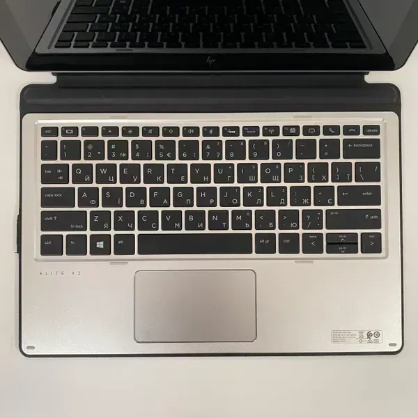 Нетбук-трансформер HP Elite X2 1012 G2 / 12.3" (2736x1824) IPS Touch / Intel Core i5-7300U (2 (4) ядра по 2.6 - 3.5 GHz) / 8 GB DDR3 / 256 GB SSD / Intel HD Graphics 620 / WebCam / TouchID б/в - зображення 10