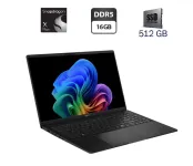 Ультрабук Asus Vivobook S 15 V5507Q / 15.6" (2880x1620) OLED / Qualcomm Snapdragon X Plus X1P-42-100 (8 ядер по 3.2 - 3.4 GHz) / 16 GB DDR5 / 512 GB SSD / Qualcomm Adreno X1-45 Graphics / WebCam / Win 11 Home б/в