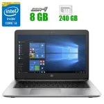Ноутбук HP Probook 440 G4 / 14" (1600x900) TN / Intel Core i3-7100U (2 (4) ядра по 2.4 GHz) / 8 GB DDR4 / 240 GB SSD / Intel HD Graphics 620 / WebCam б/в