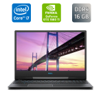 Ігровий ноутбук Dell G7 7590 / 15,6" (1920x1080) IPS / Intel Core i7-9750H (6 (12) ядер по 2,6 - 4,5 ГГц) / 16 ГБ DDR4 / 512 ГБ SSD / nVidia GeForce GTX 1660 Ti, 6 ГБ GDDR6, 192-біт / Веб-камера / Windows 10 б/в