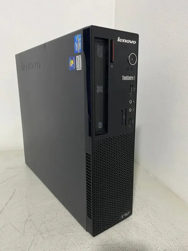 Комп'ютер Lenovo ThinkCentre Edge 72 SFF / Intel Core i5-3470S (4 ядра по 2.9 - 3.6 GHz) / 8 GB DDR3 / 250 GB HDD / Intel HD Graphics 2500 / DVD-ROM б/в - зображення 2