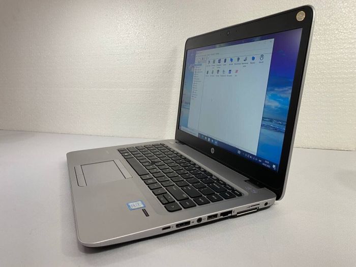 Ультрабук Б-клас HP EliteBook 840 G4 / 14" (1366x768) TN / Intel Core i5-7200U (2 (4) ядра по 2.5 - 3.1 GHz) / 8 GB DDR4 / 256 GB SSD M.2 / Intel HD Graphics 620 / WebCam / DisplayPort б/в - зображення 5