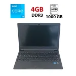 Ноутбук Terra Mobile 1340 / 13.3'' (1366x768) TN / Intel Core i3-2350M (2 (4) ядра по 2.3 GHz) / 4 GB DDR3 / 1000 GB HDD / Intel HD Graphics 3000 / WebCam / HDMI / Win 10 Pro / АКБ отсутствует б/в