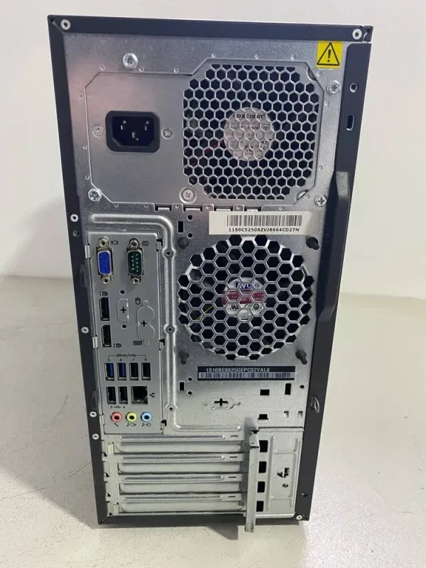Комп'ютер Lenovo ThinkCentre M83 Tower / Intel Core i5-4590 (4 ядра по 3.3 - 3.7 GHz) / 8 GB DDR3 / 240 GB SSD / Intel HD Graphics 4600 / DVD-ROM / VGA б/в - зображення 5