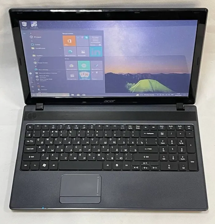 Ноутбук Б-клас Acer Aspire 5733 PEW71 / 15.6" (1366x768) TN / Intel Core i5-520M (2 (4) ядра по 2.4 - 2.93 GHz) / 6 GB DDR3 / 160 GB SSD / Intel HD Graphics / WebCam / Windows 10 Pro б/в - зображення 3