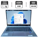 Ультрабук-трансформер HP EliteBook x360 830 G8 / 13.3" (1920x1080) IPS Touch / Intel Core i5-1135G7 (4 (8) ядра по 4.2 GHz) / 8 GB DDR4 / 256 GB SSD / Intel Iris Xe Graphics / WebCam б/в