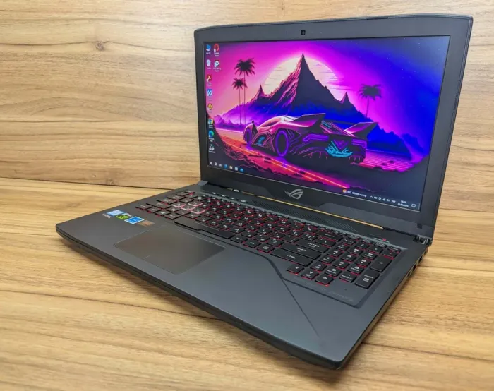 Ігровий ноутбук Б-клас Asus Gl503V / 15.6" (1920x1080) IPS / Intel Core i7-7700HQ (4 (8) ядра по 2.8 - 3.8 GHz) / 16 GB DDR4 / 256 GB SSD + 1000 GB HDD / nVidia GeForce GTX 1060, 3 GB GDDR5, 192-bit / WebCam / Windows 10 б/в - зображення 7