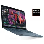 Ультрабук Lenovo Yoga Slim 7 14AKP10 / 14" (1920x1200) OLED / AMD Ryzen Ai 7 350 (8 (16) ядра по 2.0 - 5.0 GHz) / 32 GB DDR5 / 1000 GB SSD / AMD Radeon 860M Graphics / WebCam / Win 11 Home
