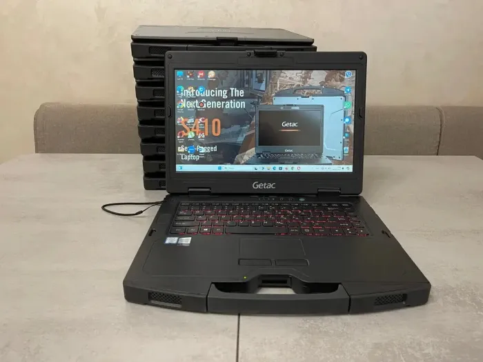 Напівзахищений ноутбук Getac S410 G3 / 14" (1920x1080) IPS Touch / Intel Core i7-8665U (4 (8) ядра по 1.9 - 4.8 GHz) / 16 GB DDR4 / 1000 GB SSD / Intel UHD Graphics 620 / USB 3.1 / HDMI б/в - зображення 2