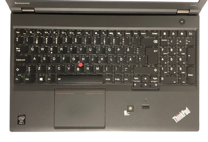 Мобільна робоча станція Б-класу Lenovo ThinkPad W540 / 15.6" (1920x1080) TN / Intel Core i7-4710MQ (4 (8) ядра по 2,5 - 3,5 ГГц) / 8 ГБ DDR3 / 256 ГБ SSD / nVidia Quadro K1100M, 2 ГБ GDDR5, 128-біт / WebCam / DVD-ROM / Win 10 Pro б/в - зображення 8