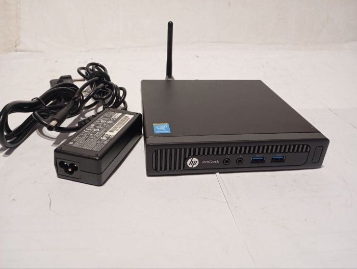 Неттоп HP ProDesk 400 G1 Mini USFF / Intel Core i3-4130T (2 (4) ядер по 2.9 GHz) / 8 GB DDR3 / 128 GB SSD NVMe + 1000 GB HDD / Intel HD Graphics 4400 б/в - зображення 5