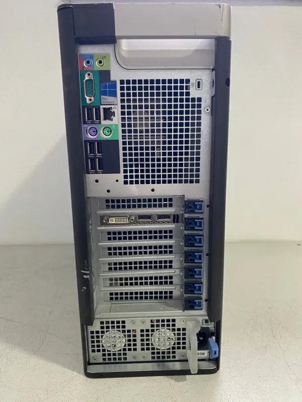 Робоча станція Б-клас Dell Precision T5810 Workstation Tower / Intel Xeon E5-2697 v3 (14 (28) ядер по 2.6 - 3.5 GHz) / 32 GB DDR4 / 240 GB SSD / nVidia Quadro K2200, 4 GB GDDR5, 128-bit / DVD-ROM / 685W б/в - зображення 7