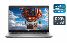 Ультрабук Dell Latitude 5410 / 14" (1920x1080) IPS / Intel Core i5-10310U (4 (8) ядра по 1.7 - 4.4 GHz) / 16 GB DDR4 / 256 GB SSD / Intel UHD Graphics / WebCam / HDMI / Windows 10 б/в