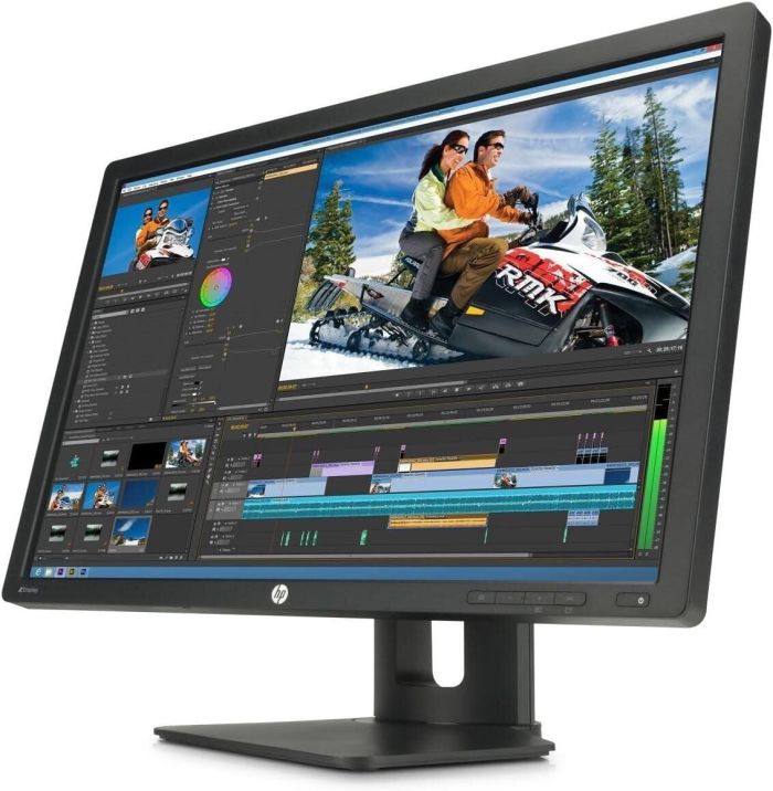 Монітор HP Z24i / 24" (1920x1200) IPS / 1x DisplayPort, 1x DVI, 1x VGA, 5x USB 2.0 / VESA 100x100 / Pivot б/в - зображення 5