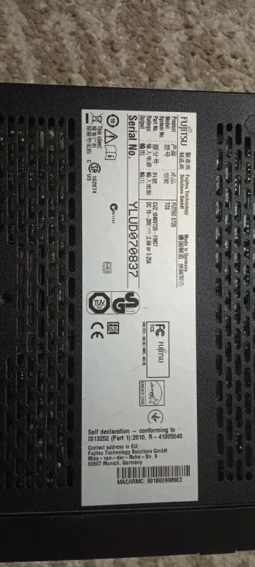 Неттоп Fujitsu FUTRO S720 USFF / AMD GX-217GA (2 ядра по 1.65 GHz) / 4 GB DDR3 / 30 GB SSD / AMD Radeon HD 8280E / Win 7 + Wi-Fi б/в - зображення 5