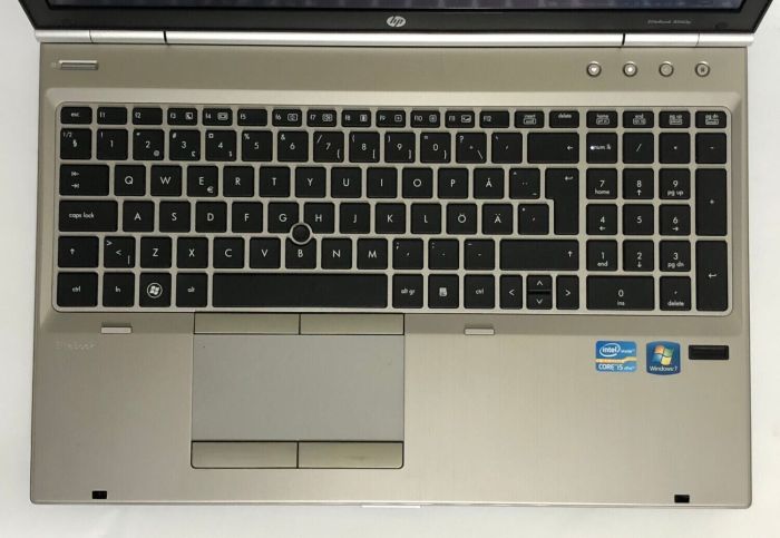Ноутбук Б-клас HP EliteBook 8560p / 15.6" (1600x900) TN / Intel Core i7-2620M (2 (4) ядра по 2.7 - 3.4 GHz) / 8 GB DDR3 / 500 GB HDD / AMD Radeon HD 6470M, 1 GB DDR3, 64-bit / WebCam / DVD-ROM б/в - зображення 8
