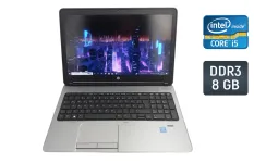 Ноутбук Б-клас HP ProBook 650 G1 / 15.6" (1920x1080) IPS / Intel Core i5-4310M (2 (4) ядра по 2.7 - 3.4 GHz) / 8 GB DDR3 / 240 GB SSD / Intel HD Graphics 4600 / WebCam / Fingerprint / Windows 10 б/в