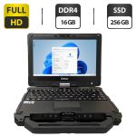 Захищений ноутбук-трансформер Getac V110 G5 / 11.6" (1920x1080) IPS Touch / Intel Core i5-8265U (4 (8) ядра по 1.6 - 3.9 GHz) / 16 GB DDR4 / 256 GB SSD / Intel UHD Graphics / WebCam / Стилус / Два АКБ б/в