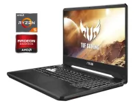 Ігровий ноутбук Б-клас Asus TUF Gaming FX505DY / 15.6" (1920x1080) IPS / AMD Ryzen 5 3550H (4 (8) ядра по 2.1 - 3.7 GHz) / 32 GB DDR4 / 256 GB SSD + 1000 GB HDD / AMD Radeon RX 560X, 4 GB GDDR5, 128-bit / WebCam / Win 10 Pro б/в