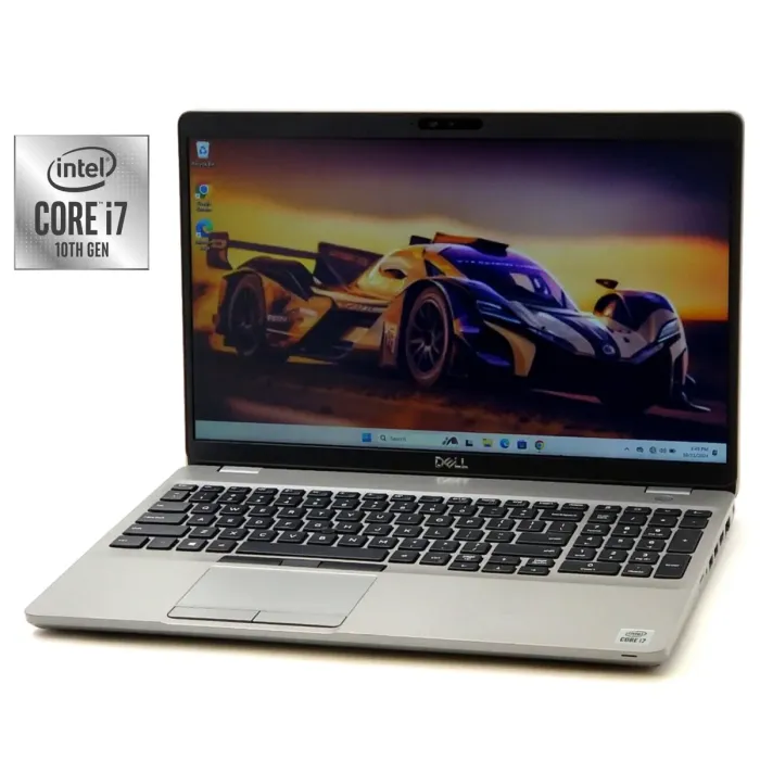 Ноутбук Dell Latitude 5511 / 15.6" (1920x1080) IPS / Intel Core i7-10850H (6 (12) ядер по 2.7 - 5.1 GHz) / 32 GB DDR4 / 512 GB SSD / Intel UHD Graphics / WebCam б/в - зображення 1