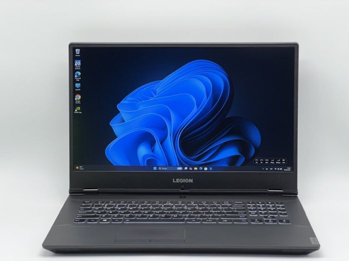 Ігровий ноутбук Б-класу Lenovo Legion Y540-17IRH / 17.3" (1920x1080) IPS / Intel Core i7-9750H (6 (12) ядер по 2,6 - 4,5 ГГц) / 16 ГБ DDR4 / 480 ГБ SSD / nVidia GeForce RTX 2060, 6 ГБ GDDR6, 192-bit / WebCam б/в - зображення 2