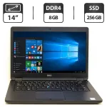 Ультрабук Б-класс Dell Latitude 5480 / 14" TN / Intel Core i5-7440HQ (4 ядра по 2.8-3.8 GHz) / 8GB DDR4 / 256GB SSD / HD Graphics 630 / WebCam / HDMI б/в