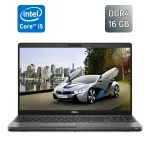 Ультрабук Б-клас Dell Latitude 5500 / 15.6" (1366x768) TN / Intel Core i5-8365U (4 (8) ядра по 1.6 - 4.1 GHz) / 16 GB DDR4 / 256 GB SSD / Intel UHD Graphics / WebCam / HDMI б/в