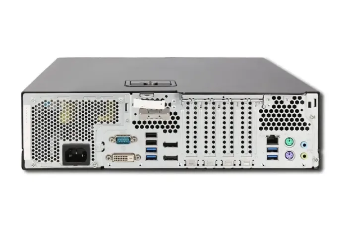 Комп'ютер Fujitsu Esprimo D957 E85 SFF / Intel Core i5-7500 (4 ядра по 3.4 - 3.8 GHz) / 8 GB DDR4 / 240 GB SSD / Intel HD Graphics 630 / 280W б/в - зображення 3