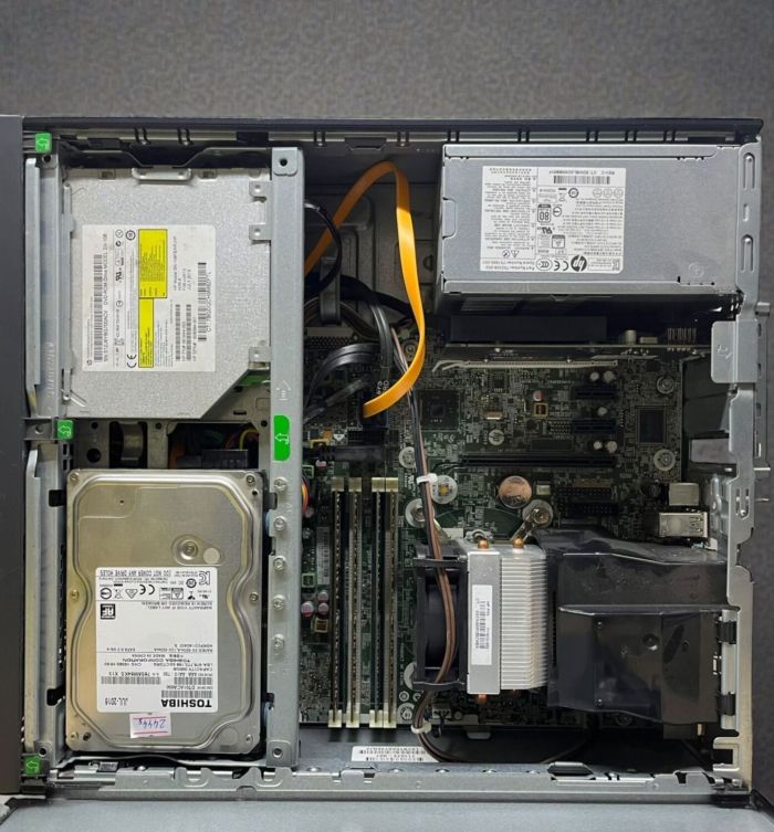 ПК HP EliteDesk 800 G1 SFF / Intel Core i5-4590 (4 ядра по 3.3 - 3.7 GHz) / 16 GB DDR3 / 120 GB SSD + 500 GB HDD / Intel HD Graphics 4600 б/в - изображение 7