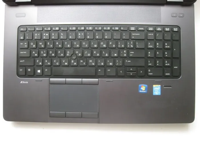 Робоча станція Б-клас HP ZBook 17 G2 / 17.3" (1920x1080) TN / Intel Core i7-4810MQ (4 (8) ядра по 2.8 - 3.8 GHz) / 32 GB DDR3 / 480 GB SSD + 750 GB HDD / nVidia Quadro K3100M, 4 GB GDDR5, 256-bit / WebCam б/в - зображення 6
