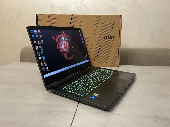 Ігровий ноутбук MSI Pulse GL66 11UCK-234US / 15.6" (1920x1080) IPS / Intel Core i5-11400H (6 (12) ядер по 4.5 GHz) / 16 GB DDR4 / 512 GB SSD M.2 / nVidia GeForce RTX 3050, 4 GB GDDR6, 128-bit / WebCam б/в - зображення 5
