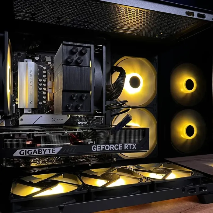 Збірка на замовлення: ігровий ПК AeroCool Dryft Mini Tower / AMD Ryzen 5 7500F (6 (12) ядер по 3,7 - 5,0 ГГц) / 32 ГБ DDR5 / 1000 ГБ SSD M.2 / nVidia GeForce RTX 5070, 12 ГБ GDDR7, 192-bit / 750 Вт - зображення 7