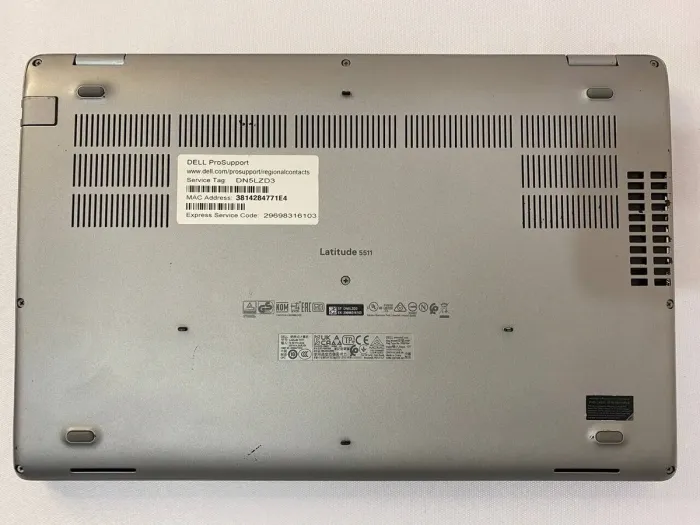 Ігровий ноутбук Dell Latitude 5511 / 15.6" (1920x1080) IPS Touch / Intel Core i7-10850H (6 (12) ядер по 2.7 - 5.1 GHz) / 16 GB DDR4 / 480 GB SSD M.2 / nVidia GeForce MX250, 2 GB GDDR5, 64-bit / WebCam / HDMI б/в - зображення 9