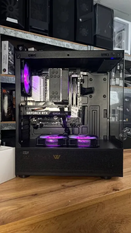 Збірка під замовлення: ігровий ПК 1stPlayer Mi7 Pro Tower / AMD Ryzen 5 5600 (6 (12) ядер по 3.5 - 4.4 GHz) / 32 GB DDR4 / 1000 GB SSD M.2 / nVidia GeForce RTX 4060, 8 GB GDDR6, 128-bit / 750W - зображення 6