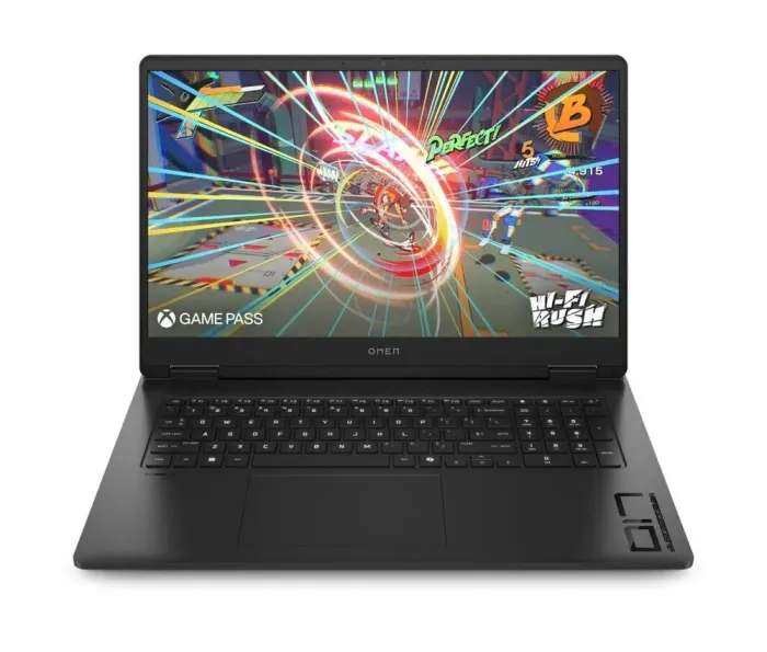 Ігровий ноутбук HP Omen 17-db1007nw (C3BY1EA) / 17,3" (1920x1080) IPS / AMD Ryzen Al 7 350 (8 (16) ядер по 2,0 - 5,0 ГГц) / 16 ГБ DDR5 / 1000 ГБ SSD / nVidia GeForce RTX 5060, 8 ГБ GDDR7, 128-біт / WebCam - зображення 2
