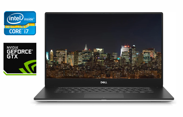 Ігровий ноутбук Dell XPS 15 7590 / 15.6" (1920x1080) IPS / Intel Core i7-9750H (6 (12) ядер по 2.6 - 4.5 GHz) / 16 GB DDR4 / 512 GB SSD / nVidia GeForce GTX 1650, 4 GB GDDR6, 128-bit / WebCam / HDMI б/в - зображення 1