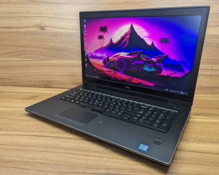 Мобільна робоча станція Dell Precision 7730 / 17.3" (1920x1080) IPS / Intel Core i7-8850H (6 (12) ядер по 2.6 - 4.3 GHz) / 32 GB DDR4 / 512 GB SSD / nVidia Quadro P5200, 16 GB GDDR5, 256-bit / WebCam / TouchID / Windows 10 б/в - зображення 5