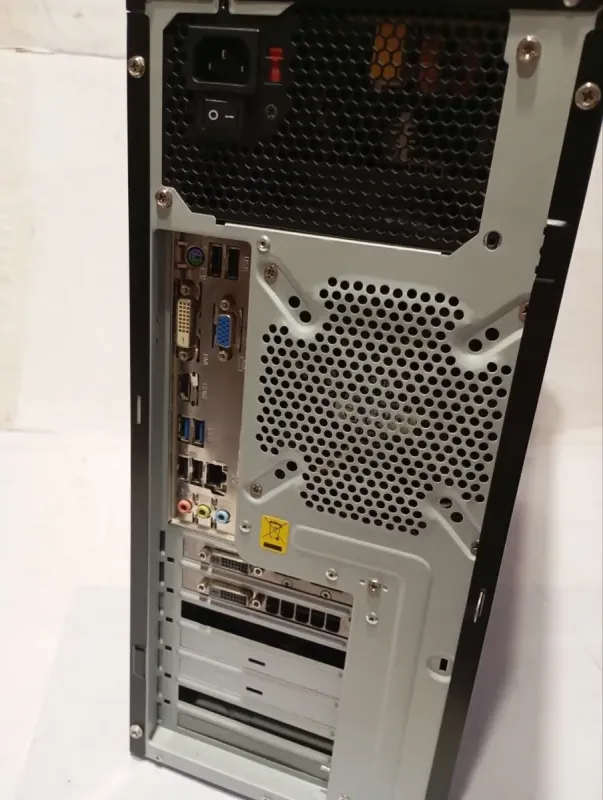 Ігровий ПК Cooler Master Elite 331 Tower / Intel Core i5-3470 (4 ядра по 3,2 - 3,6 ГГц) / 16 ГБ DDR4 / 250 ГБ SSD + 1000 ГБ HDD / nVidia GeForce GTX 970, 4 ГБ GDDR5, 256-біт / DVD-RW / 460 Вт б/в - зображення 4