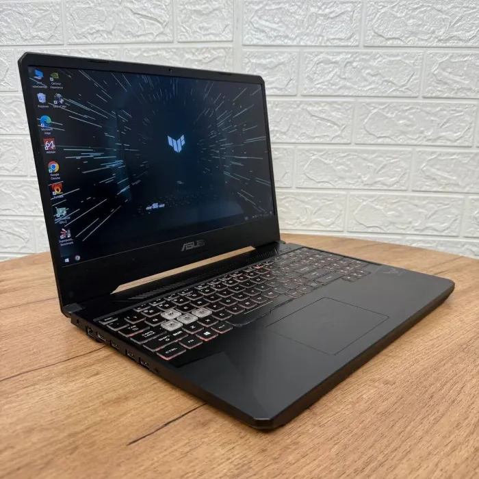 Ігровий ноутбук Б-клас Asus TUF Gaming FX505DV / 15.6" (1920x1080) IPS / AMD Ryzen 7 3750H (4 (8) ядра по 2.3 - 4.0 GHz) / 16 GB DDR4 / 512 GB SSD / GeForce RTX 2060, 6 GB GDDR6, 192-bit / WebCam б/в - зображення 4