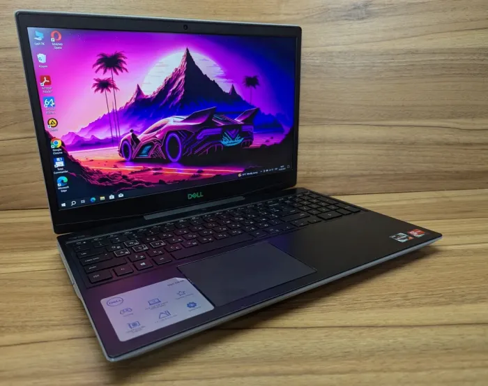 Ігровий ноутбук Dell G5 SE 5505 / 15.6" (1920x1080) IPS / AMD Ryzen 7 4800H (8 (16) ядер по 2.9 - 4.2 GHz) / 16 GB DDR4 / 512 GB SSD / AMD Radeon RX 5600M, 6 GB GDDR6, 192-bit / WebCam / Windows 10 б/в - зображення 4