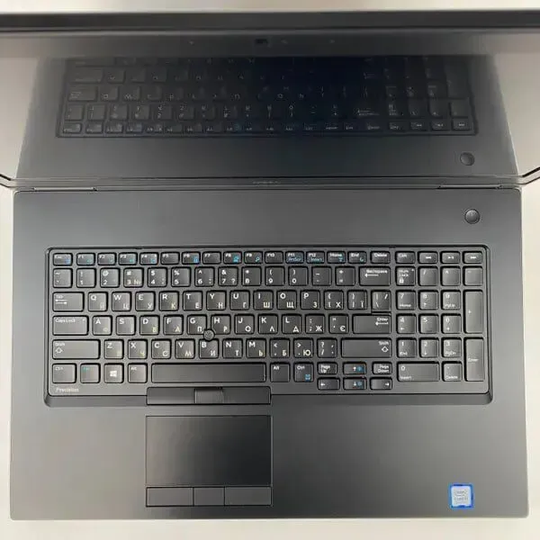 Мобільна робоча станція Dell Precision 7730 / 17.3" (1920x1080) IPS / Intel Core i7-8750H (6 (12) ядер по 2.2 - 4.1 GHz) / 32 GB DDR4 / 1000 GB SSD / AMD Radeon Pro WX 7100, 8 GB GDDR5, 256-bit / WebCam / HDMI б/в - зображення 3