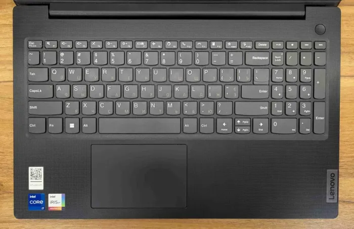 Ультрабук Lenovo V15 G4 IRU / 15.6" (1920x1080) IPS / Intel Core i7-1355U (10 (12) ядер по 3.7 - 5.0 GHz) / 16 GB DDR4 / 512 GB SSD / Intel Iris Xe Graphics / WebCam / Windows 11 б/в - зображення 3