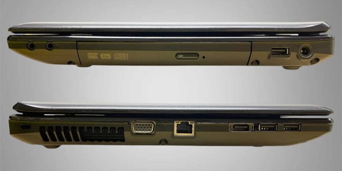 Ноутбук Б-клас Lenovo G570 / 15.6" (1366x768) TN / Intel Pentium B960 (2 ядра по 2.2 GHz) / 8 GB DDR3 / 128 GB SSD / Intel HD Graphics / WebCam / DVD-RW б/в - зображення 4