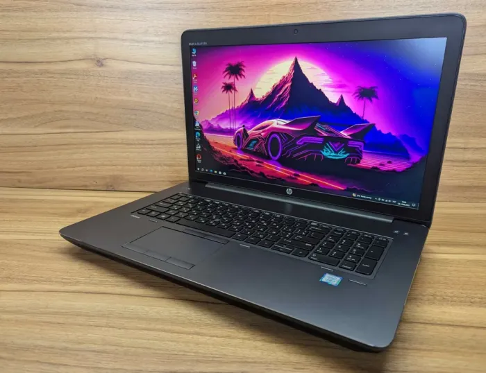 Мобільна робоча станція HP zBook 17 G4 / 17.3" (1920x1080) IPS / Intel Core i7-7700HQ (4 (8) ядра по 2.8 - 3.8 GHz) / 32 GB DDR4 / 512 GB SSD / nVidia Quadro P5000, 16 GB GDDR5X, 256-bit / WebCam / TouchID / Windows 10 б/в - зображення 5