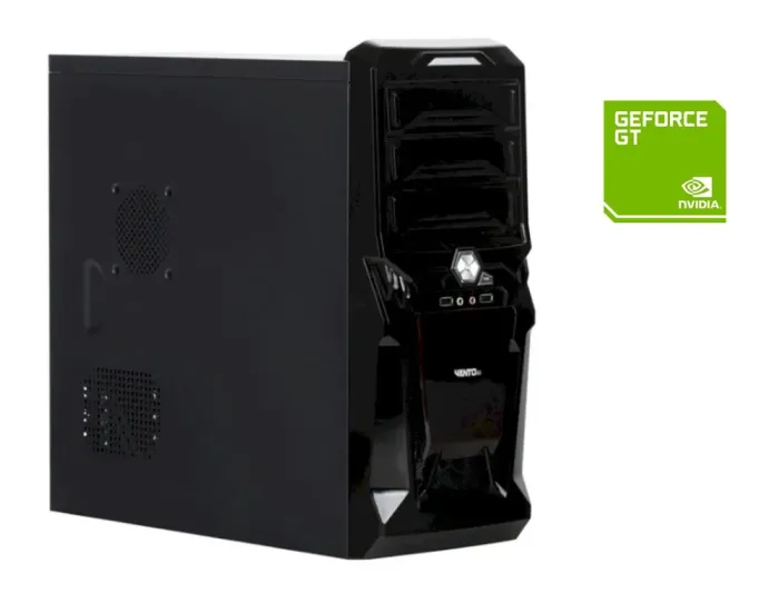 ПК Б-клас Asus Vento TA-8C1 Tower / AMD Athlon II X4 631 (4 ядра по 2.6 GHz) / 8 GB DDR3 / 500 GB HDD / nVidia GeForce GT 440, 1 GB DDR3, 128-bit / DVD-RW / 400W б/в - зображення 1