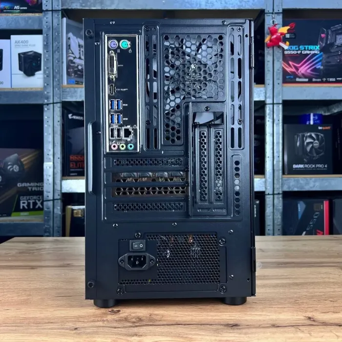 Збірка під замовлення: 1stPlayer D3-3F2-Plus Black Tower / AMD Ryzen 5 5500 (6 (12) ядер по 3.6 - 4.2 GHz) / 16 GB DDR4 / 512 GB SSD M.2 / nVidia GeForce GTX 1660 Super, 6 GB GDDR6, 192-bit / 550W б/в - зображення 6