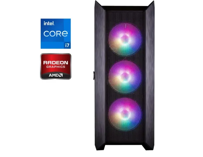 Ігровий ПК MSI Tower Gaming PC / Intel Core i7-13700K (16 (24) ядер 2,5 - 5,4 ГГц) / 32 ГБ DDR5 / 1000 ГБ SSD M.2 / AMD Radeon Rx 6800 Xt Phantom Gaming, 16 ГБ GDDR6, 256-біт / 850 Вт / Win 11 б/в - зображення 1